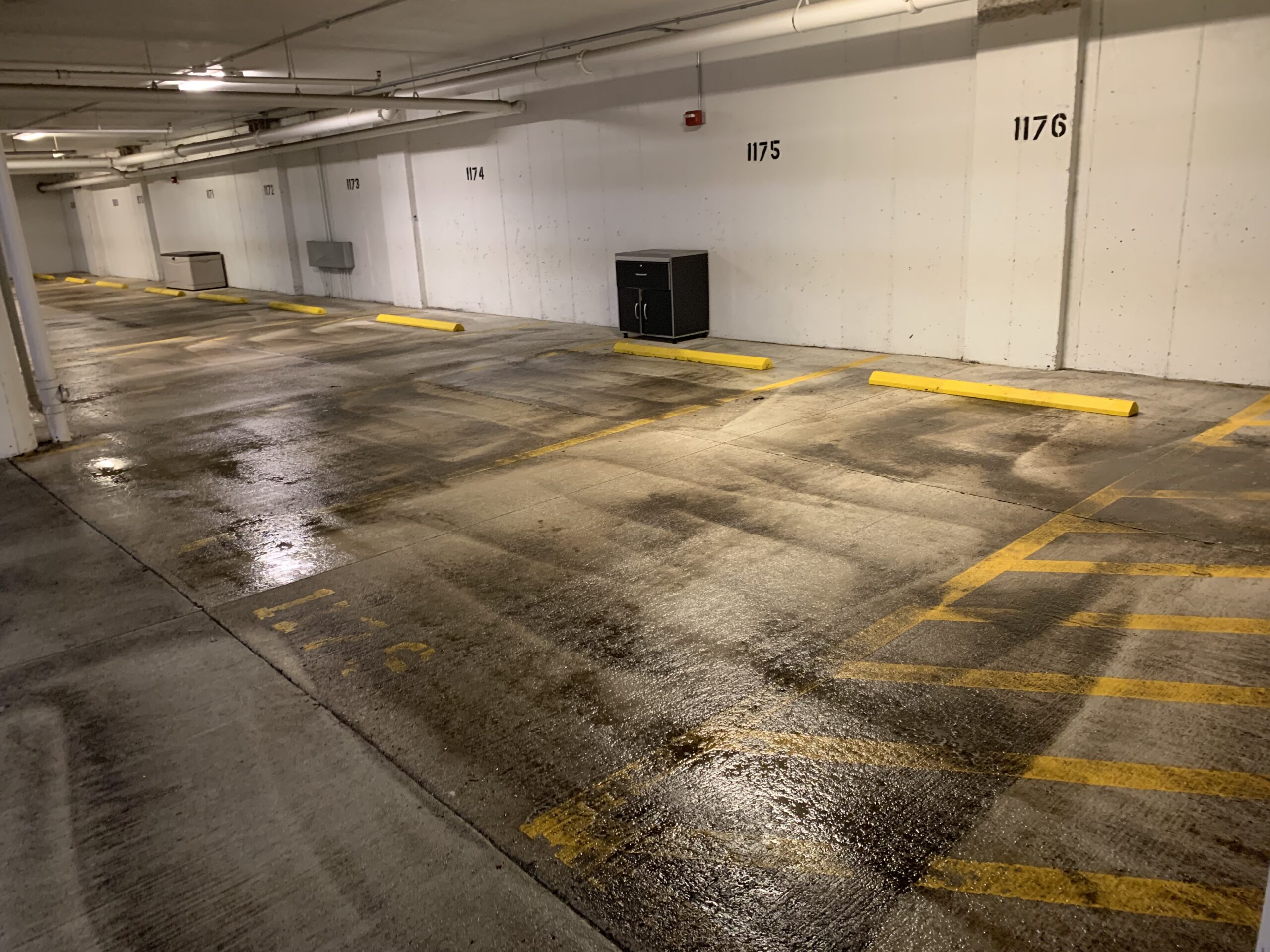 Parking Garage Cleaning Chicago Before